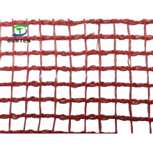 Factory Supply Guarantee Red Color Fr/Rire Retardant/Resitant HDPE Material Square Mesh/Nestting, Scaffolding Mesh, Protection Safety Net